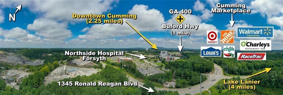 1345 Ronald Reagan Blvd, Cumming, GA à vendre - Photo de l’immeuble – Image 2 sur 30