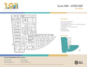 101 W Colfax Ave, Denver, CO à louer Plan d’étage– Image 1 sur 1