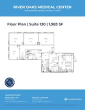 4120 Southwest Fwy, Houston, TX à louer Plan d’étage– Image 1 sur 1