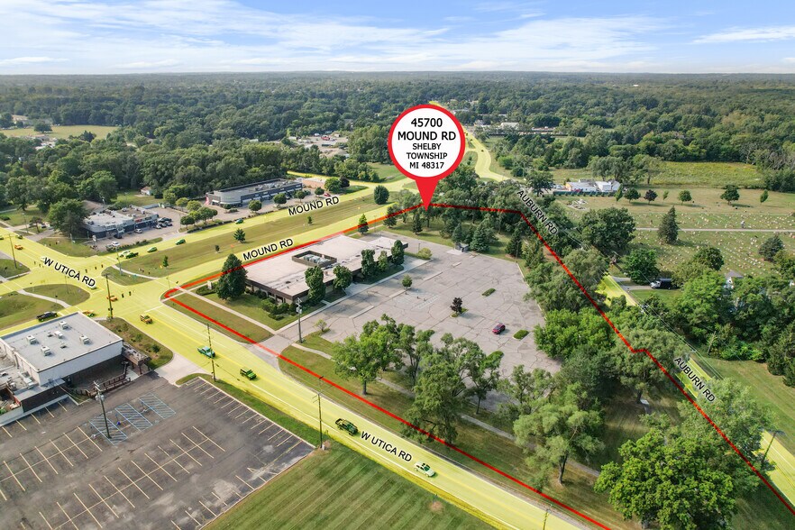 45700 Mound Rd, Shelby Township, MI à louer - Aérien – Image 1 sur 5