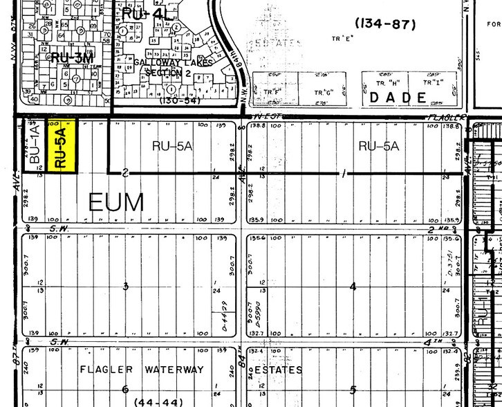 8660 W Flagler St, Miami, FL à louer - Plan cadastral – Image 2 sur 12