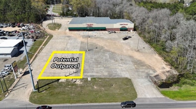 1131 W Central Ave, Wiggins, MS - VUE AÉRIENNE  vue de carte