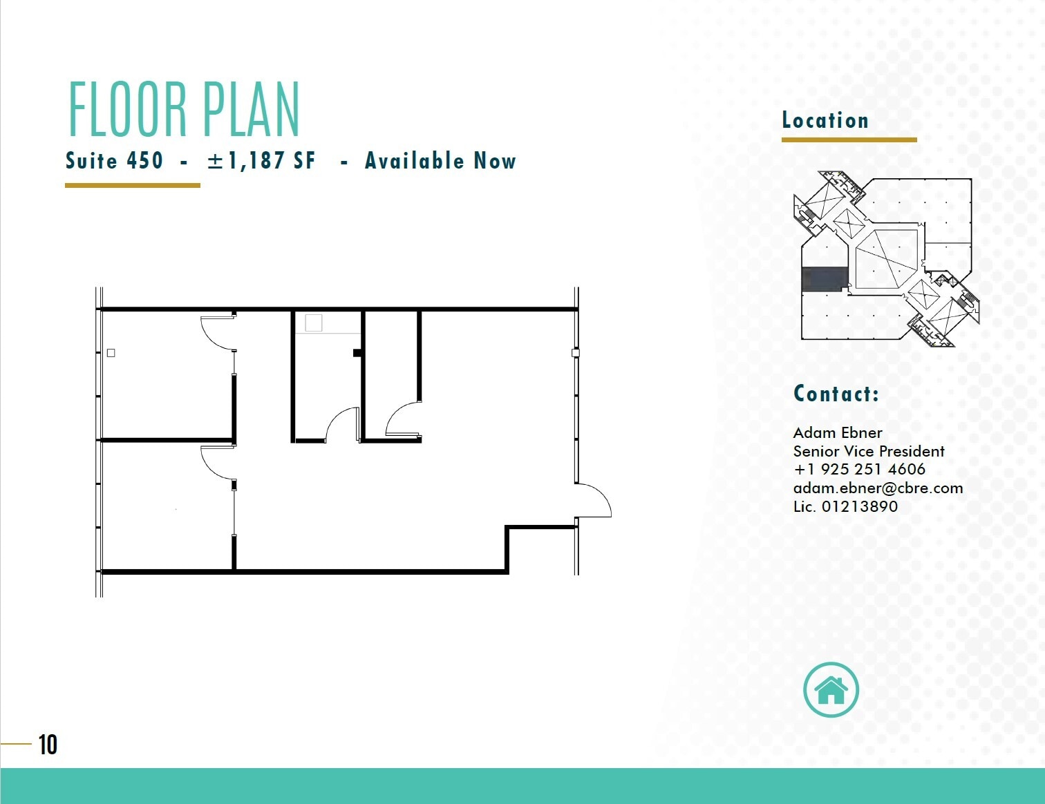 2333 San Ramon Valley Blvd, San Ramon, CA à louer Plan d’étage– Image 1 sur 1