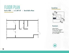 2333 San Ramon Valley Blvd, San Ramon, CA à louer Plan d’étage– Image 1 sur 1