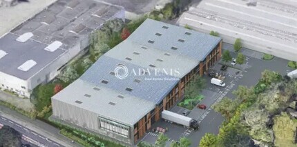 Neuville-en-Ferrain - VUE AÉRIENNE vue de carte