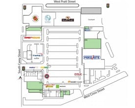 1201 W Pratt St, Baltimore, MD à louer Plan d’étage– Image 1 sur 1