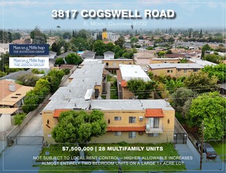Plus de détails pour 3817 Cogswell Rd, El Monte, CA - Logement à vendre