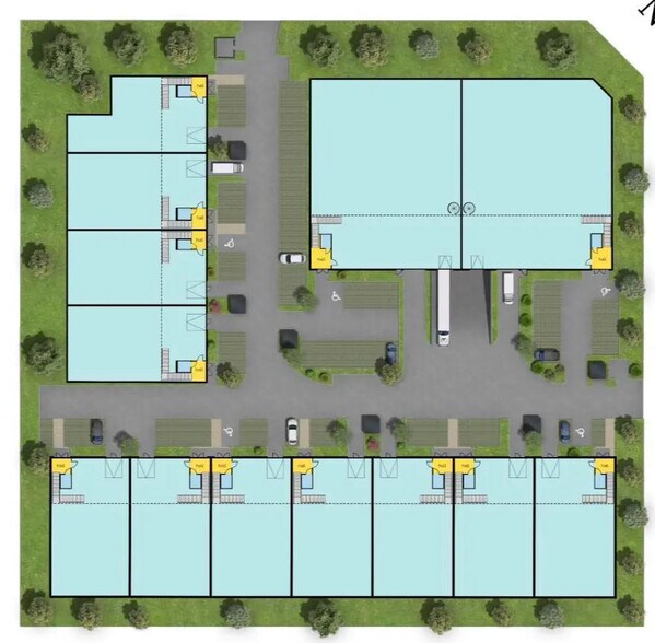 Local d’activités dans Trappes à louer - Plan de site – Image 2 sur 23