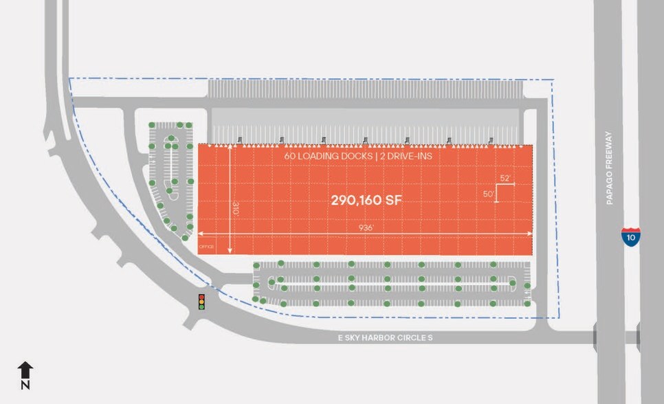 1820 E Sky Harbor Circle N, Phoenix, AZ à louer - Plan de site – Image 3 sur 3