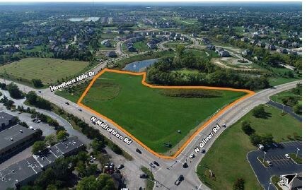 NWC of Midlothian & Gilmore Rds Rd, Hawthorn Woods, IL à vendre Photo de l’immeuble– Image 1 sur 6