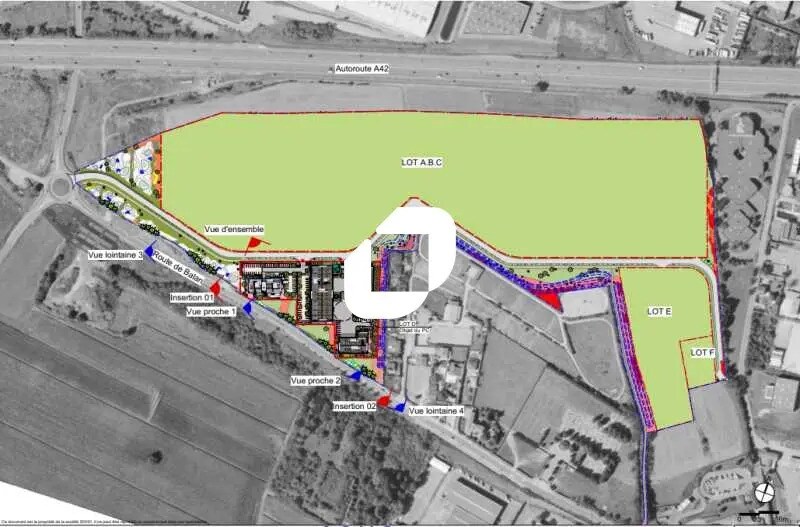 Local d’activités dans La Boisse à louer - Photo de l’immeuble – Image 2 sur 7