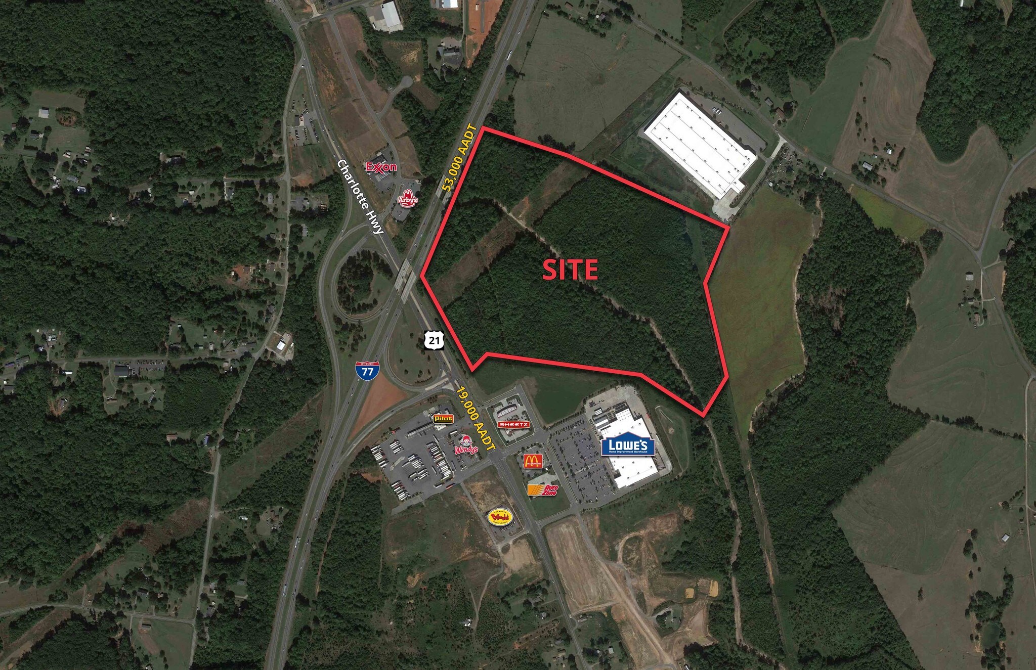 I-77 & Charlotte Hwy, Troutman, NC à vendre Photo de l’immeuble– Image 1 sur 4