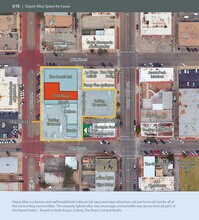 1701-1717 Texas Ave, Lubbock, TX - Vue aérienne vue de carte - Image1