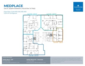 1315 St Joseph Pky, Houston, TX à louer Plan d’étage– Image 2 sur 2