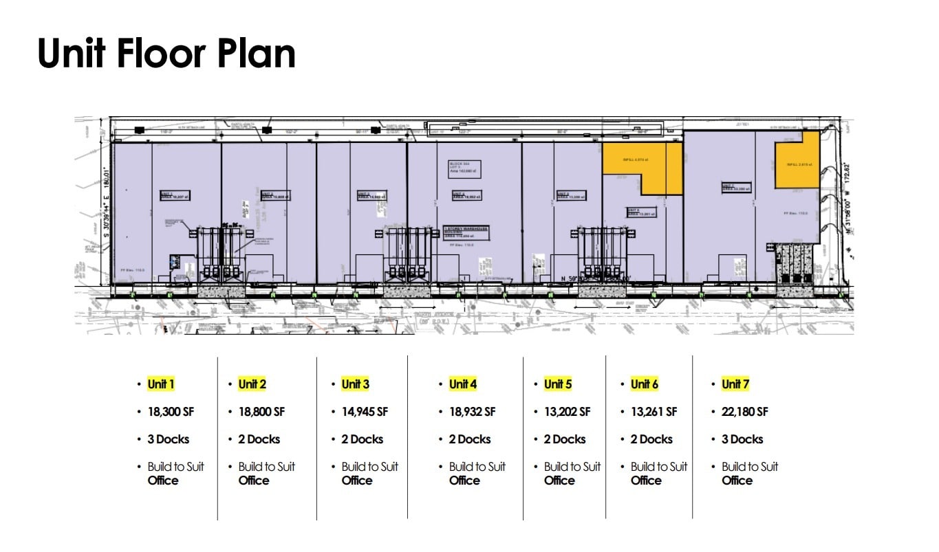 900 North Ave, Plainfield, NJ à louer Plan d’étage– Image 1 sur 1