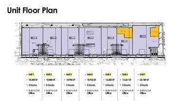 900 North Ave, Plainfield, NJ à louer Plan d’étage– Image 1 sur 1