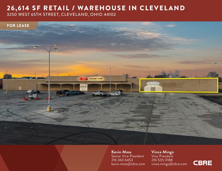 3250 W 65th St, Cleveland, OH à louer - Photo principale – Image 1 sur 5