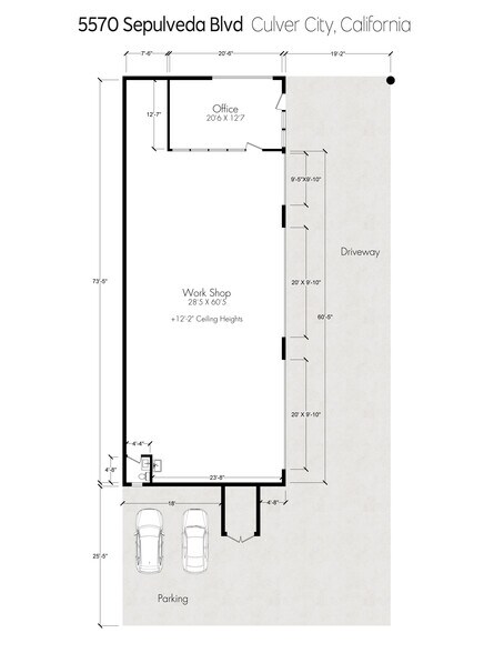 5570 Sepulveda Blvd, Culver City, CA à vendre - Plan d’étage – Image 2 sur 19