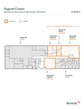 9801 S Dupont Ave, Bloomington, MN à louer Plan d’étage– Image 1 sur 1