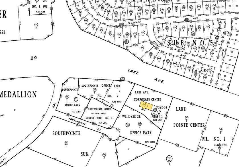 660 Southpointe Ct, Colorado Springs, CO à vendre - Plan cadastral – Image 3 sur 37