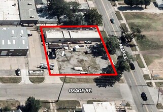 716 W Maple St, Wichita, KS - Vue aérienne  vue de carte