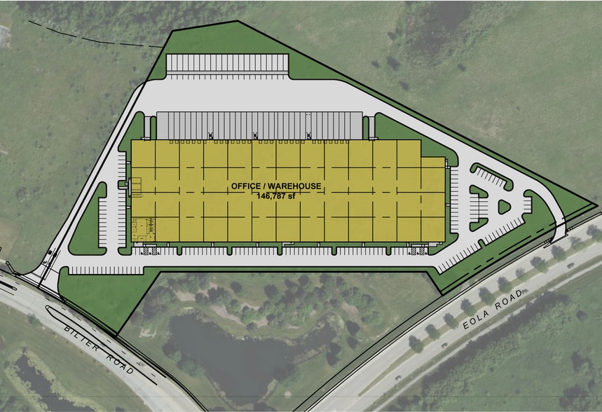 3080 Bilter Rd, Aurora, IL à louer - Plan de site – Image 2 sur 2