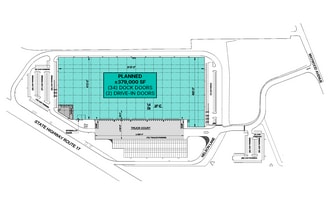 241 State Rt 17 N, Maywood, NJ à louer Plan de site– Image 1 sur 10