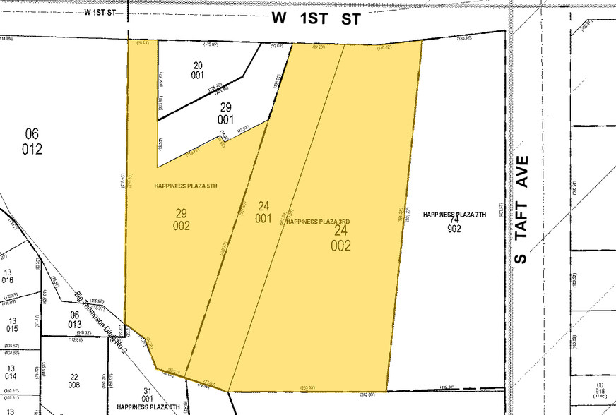 1576 W 1st St, Loveland, CO à louer - Plan cadastral – Image 3 sur 3
