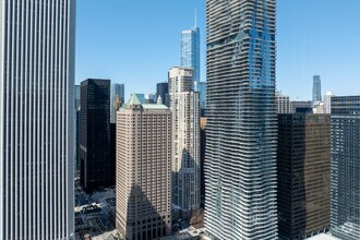 222 N Columbus Dr, Chicago, IL - VUE AÉRIENNE  vue de carte