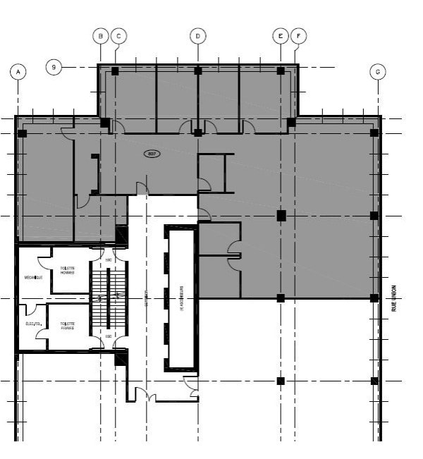 625 Av du Président-Kennedy, Montréal, QC à louer Plan d’étage– Image 1 sur 1