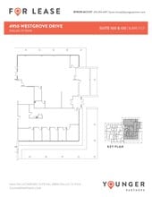 16610 N Dallas Pky, Dallas, TX à louer Plan d’étage– Image 1 sur 2