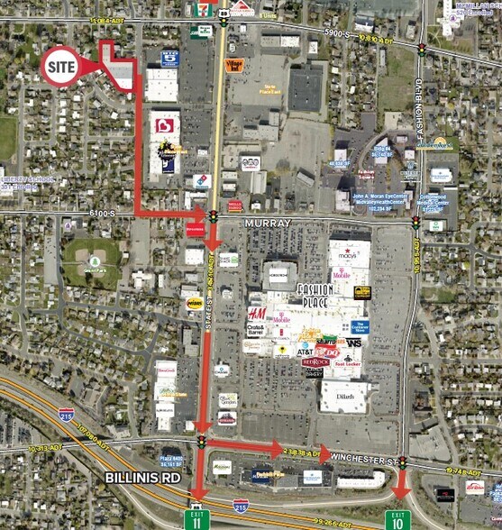 5954 S Main St, Salt Lake City, UT à louer - Photo de l’immeuble – Image 2 sur 13