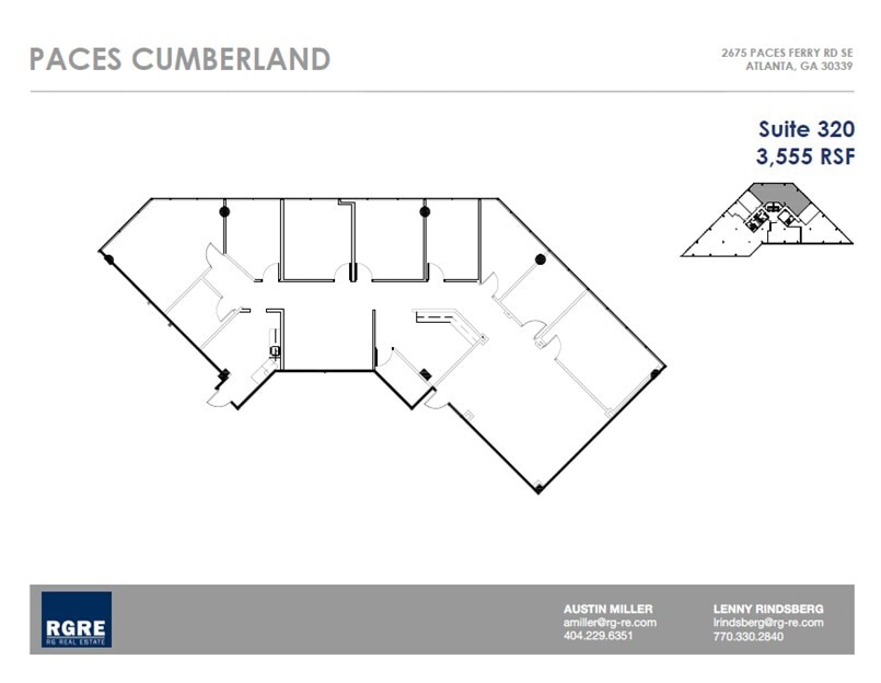 2675 Paces Ferry Rd SE, Atlanta, GA à louer Plan d’étage– Image 1 sur 1