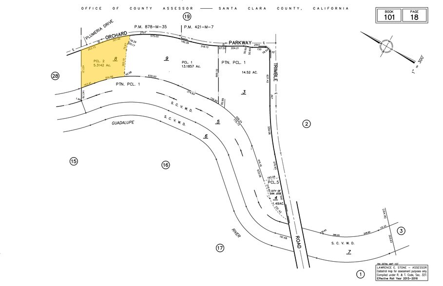 2777 Orchard Pky, San Jose, CA à louer - Plan cadastral – Image 2 sur 7