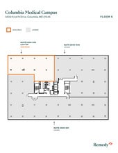 5450 Knoll North Dr, Columbia, MD à louer Plan d’étage– Image 1 sur 1