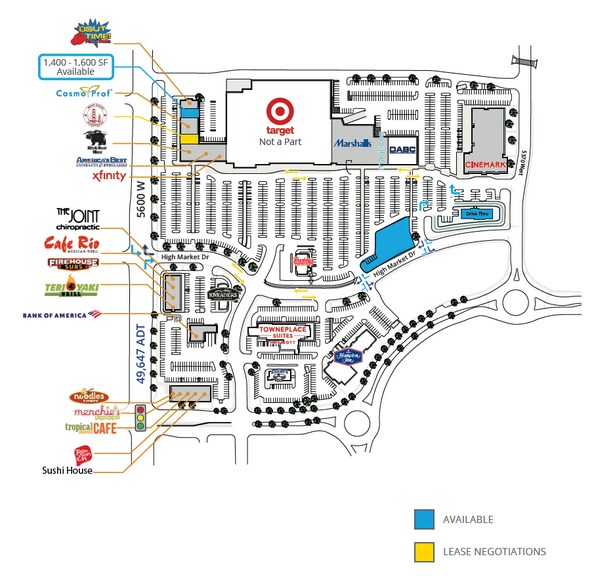 Highbury Centre, West Valley City, UT à louer - Plan de site – Image 2 sur 3