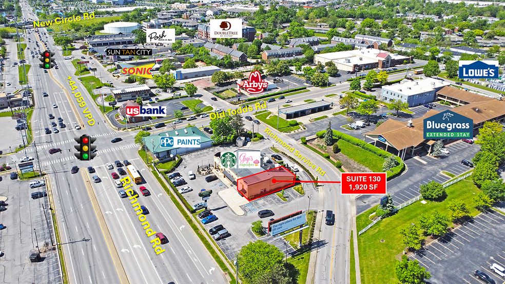 2703 Richmond Rd, Lexington, KY à louer - Aérien – Image 3 sur 8