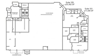 1430 W Auto Dr, Tempe, AZ à louer Plan d’étage– Image 1 sur 1