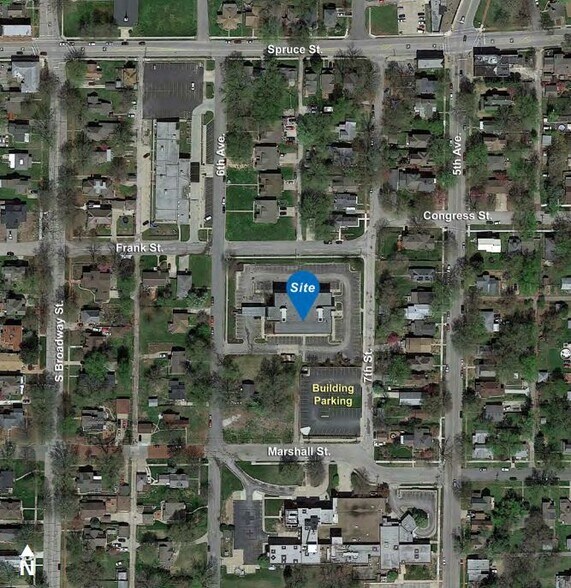1001 6th Ave, Leavenworth, KS à louer - Aérien – Image 3 sur 3