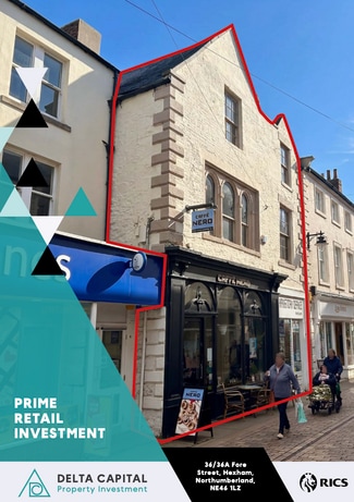 Plus de détails pour 36A Fore St, Hexham - Local commercial à vendre