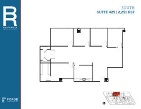 8200 Brookriver Dr, Dallas, TX à louer Plan d’étage– Image 1 sur 1