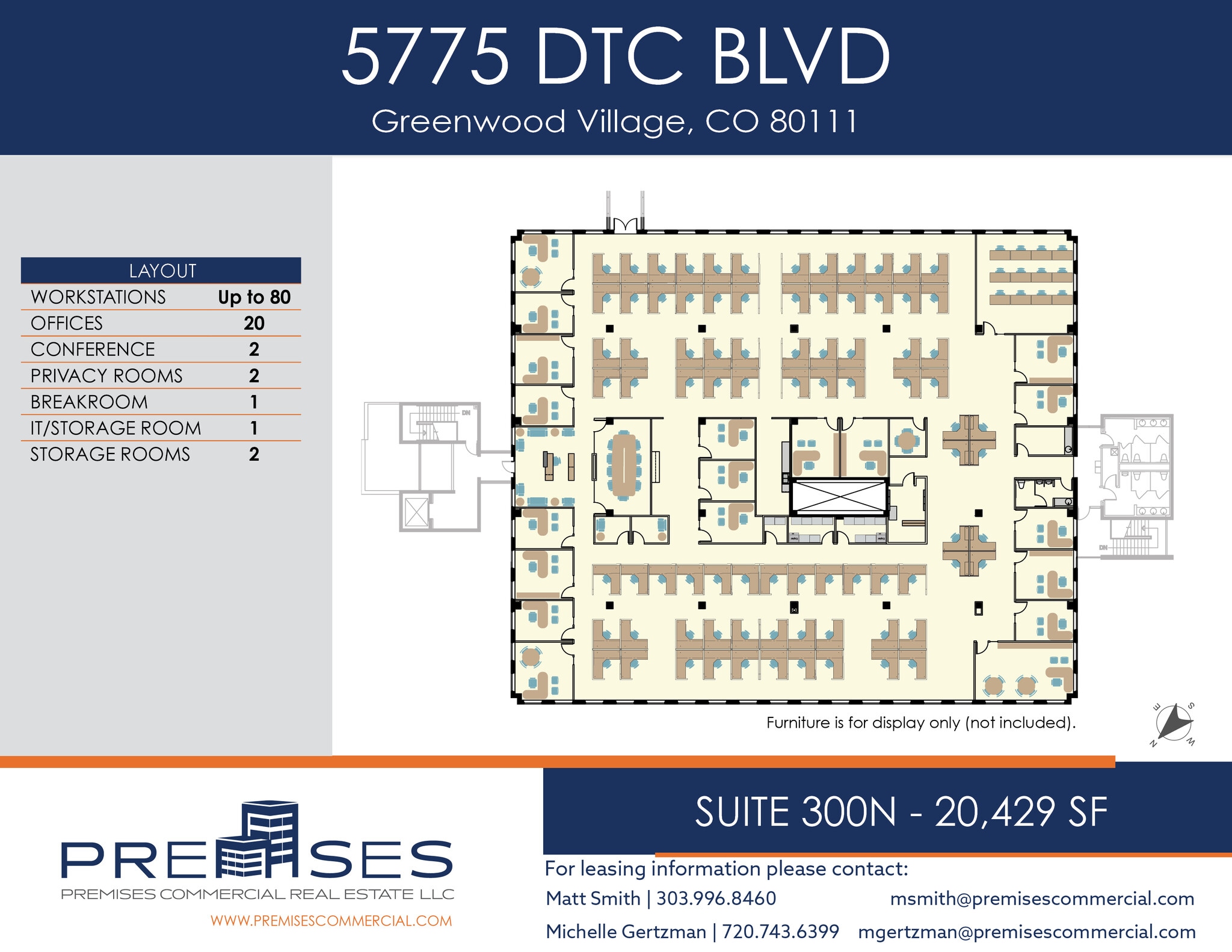 5775 DTC Blvd, Greenwood Village, CO à louer Photo intérieure– Image 1 sur 1