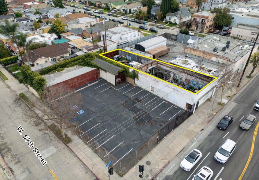 6710 S Western Ave, Los Angeles, CA à vendre - Aérien – Image 3 sur 22