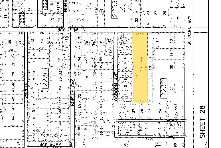 508 N West Ave, Vineland, NJ à vendre - Plan cadastral – Image 2 sur 2