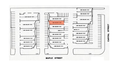 139 N Maple St, Corona, CA à louer Plan d’étage– Image 1 sur 1