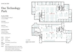 1 Technology Dr, Irvine, CA à louer Plan d’étage– Image 1 sur 1