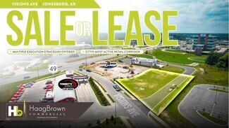 Plus de détails pour 1701 Visions Ave, Jonesboro, AR - Terrain à louer