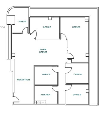 983 University Ave, Los Gatos, CA à louer Plan d’étage– Image 1 sur 1