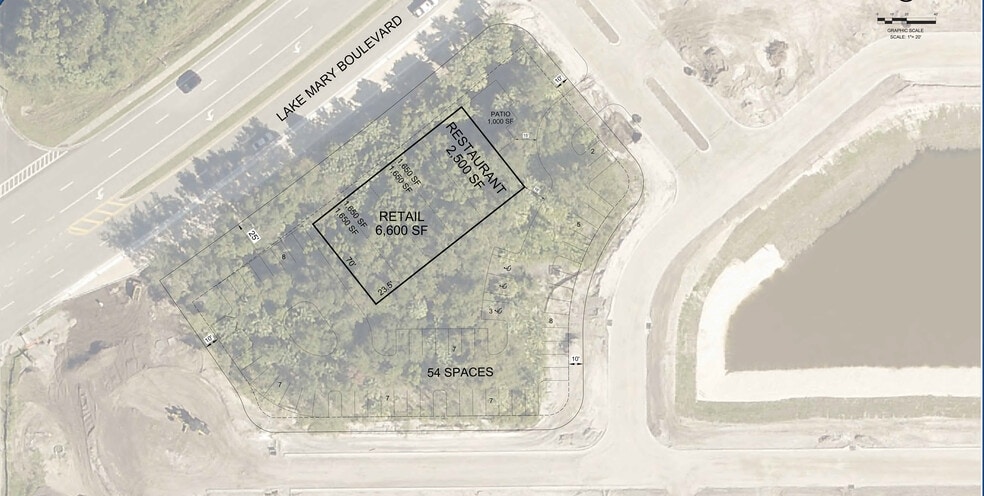 3240 Pondside Wy, Sanford, FL à louer - Plan de site – Image 2 sur 4
