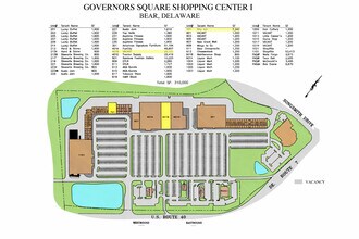 901-1397 Governor's Pl, Bear, DE à louer Plan de site– Image 1 sur 1